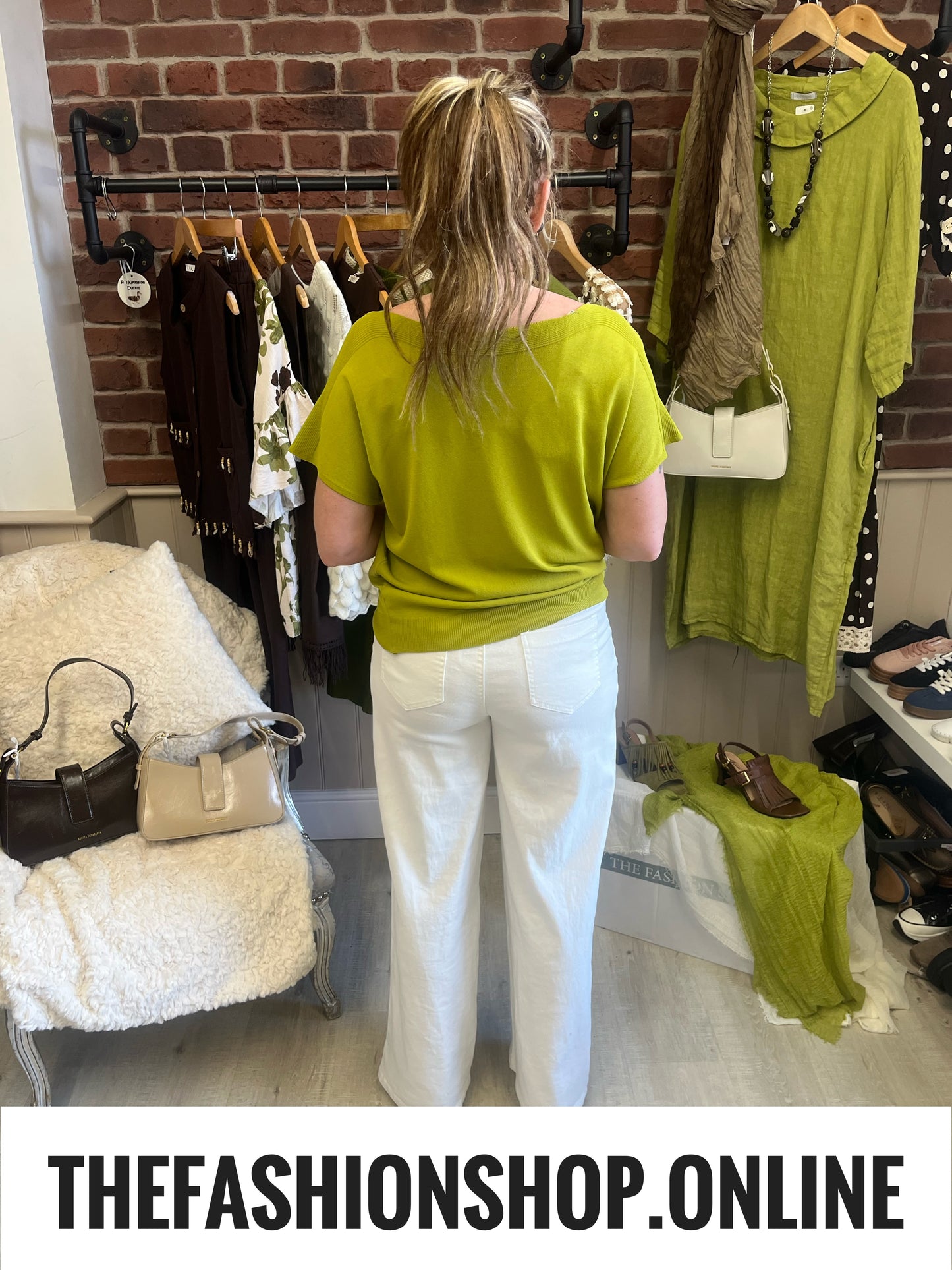 Maddy olive soft top 8-14