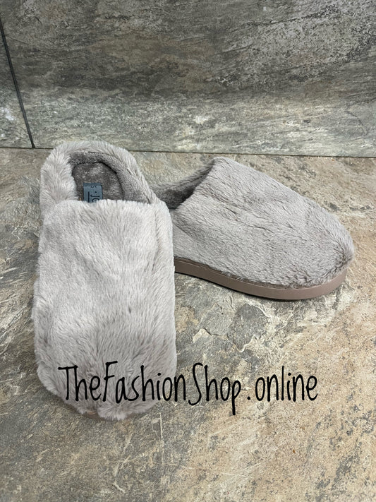 Jo & Joe Candice mink slippers sizes 3-8