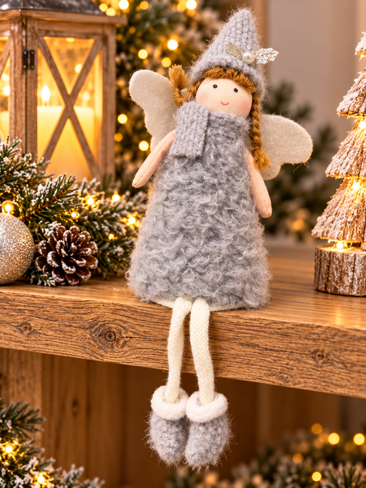 Nordic Nest Girl Sitting on a Shelf in Three colours