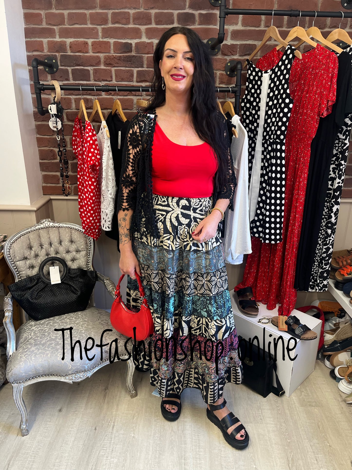 Chelsea red soft vest 8-14 and 16-18