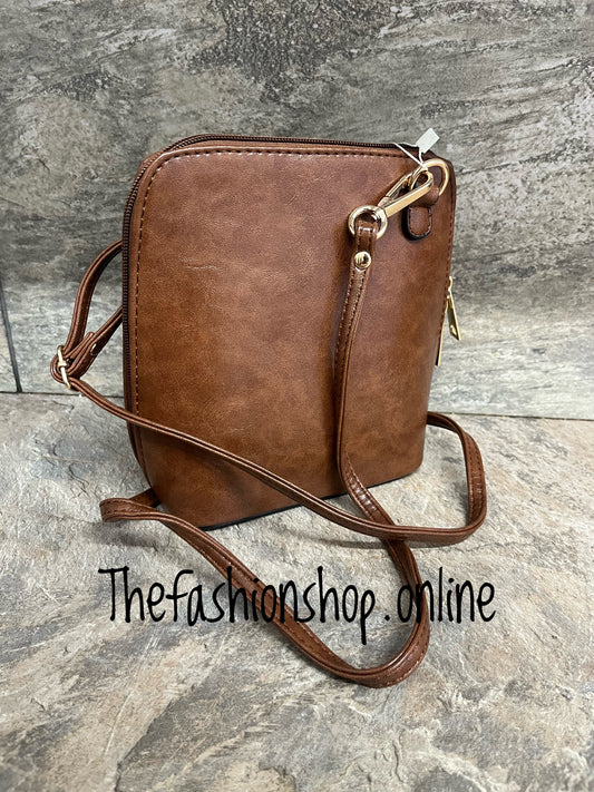 Rosie tan chic bag