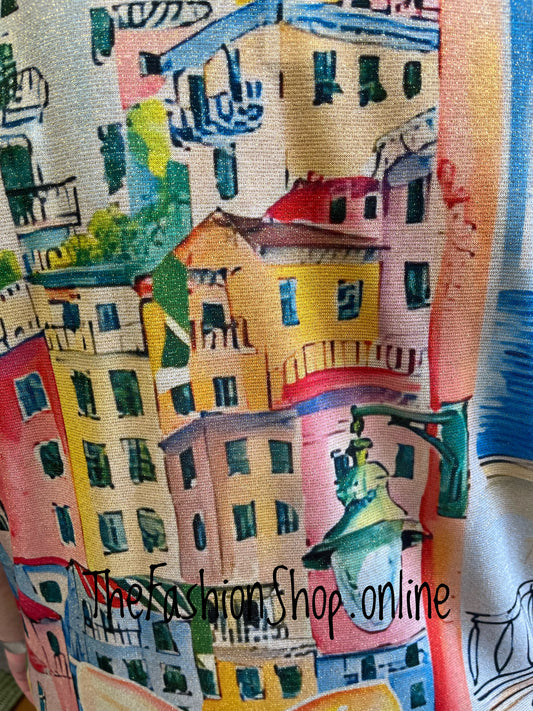 Helen Amore colourful summer dress 12-18