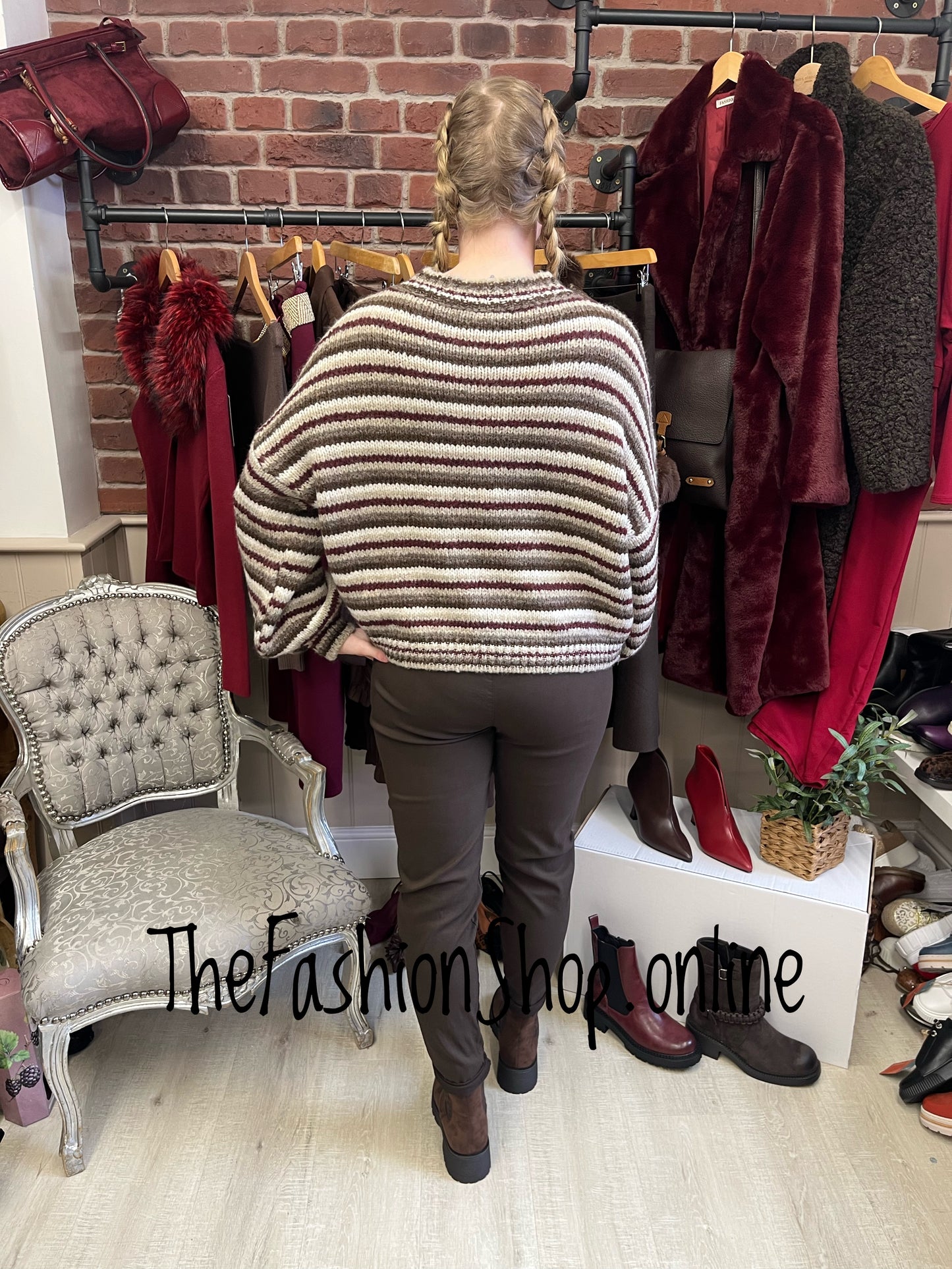 Harper Striped Jumper 8-16