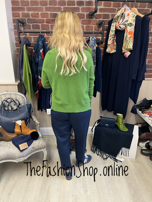 Erika green high low jumper 8-14