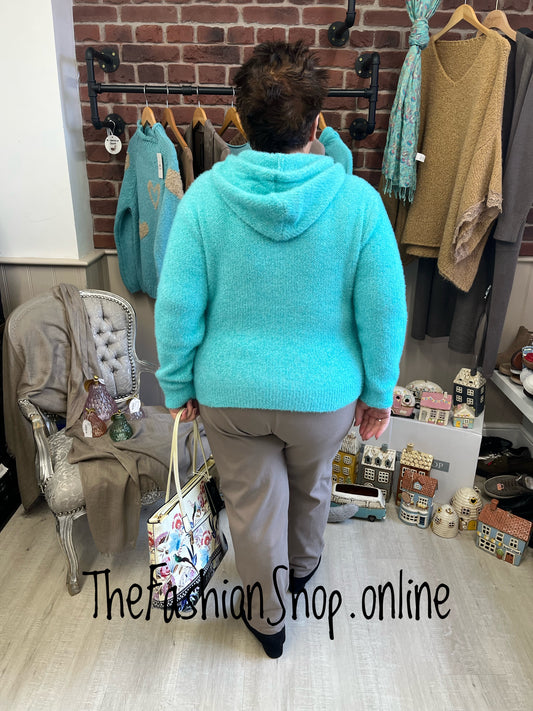 Josie jade hooded zip jacket sizes 12-14 and 16-18