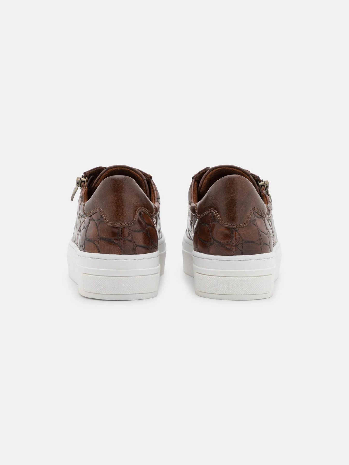 Marco Tozzi cognac platform trainer sizes 4-9