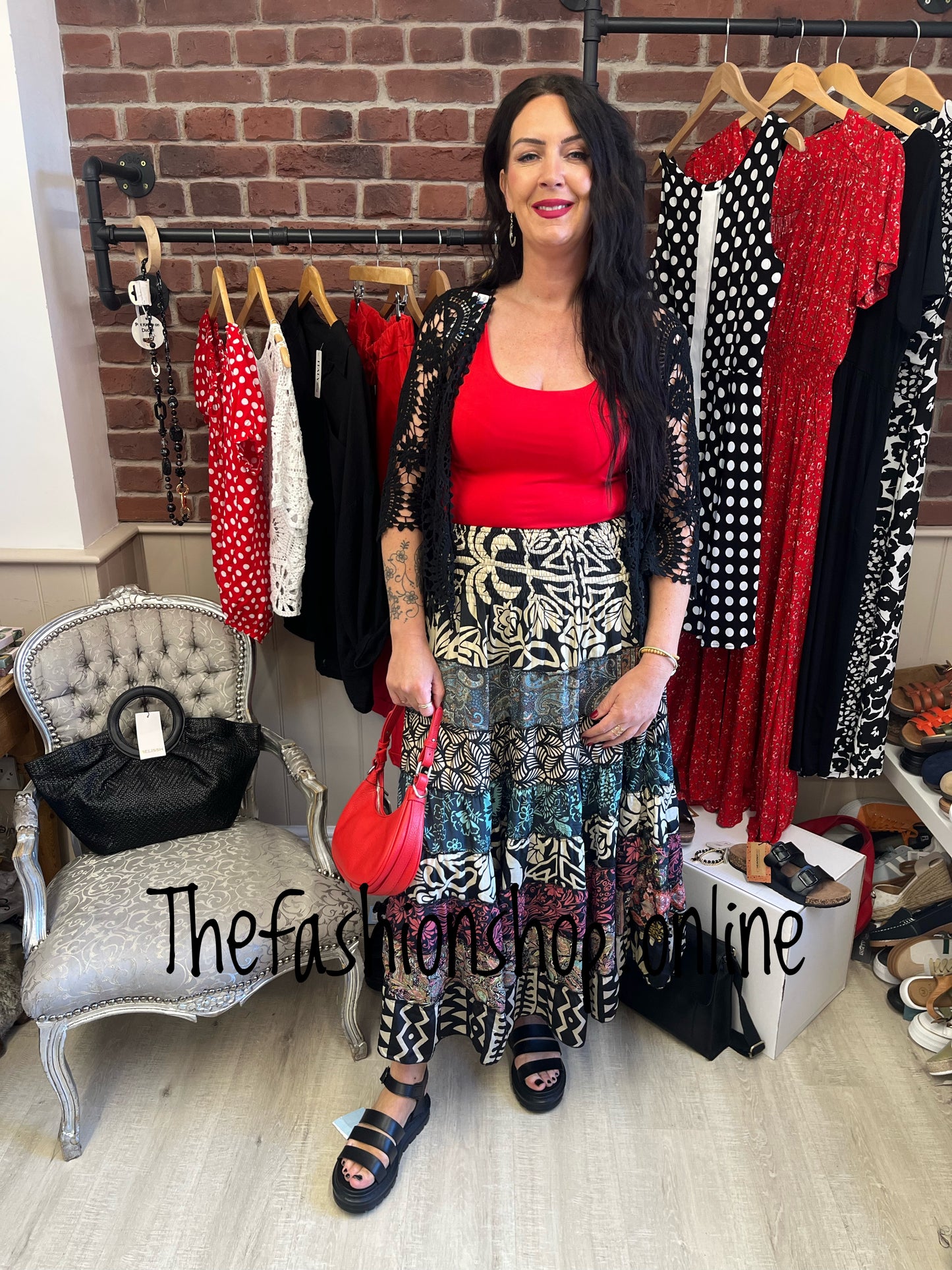 Chelsea red soft vest 8-14 and 16-18