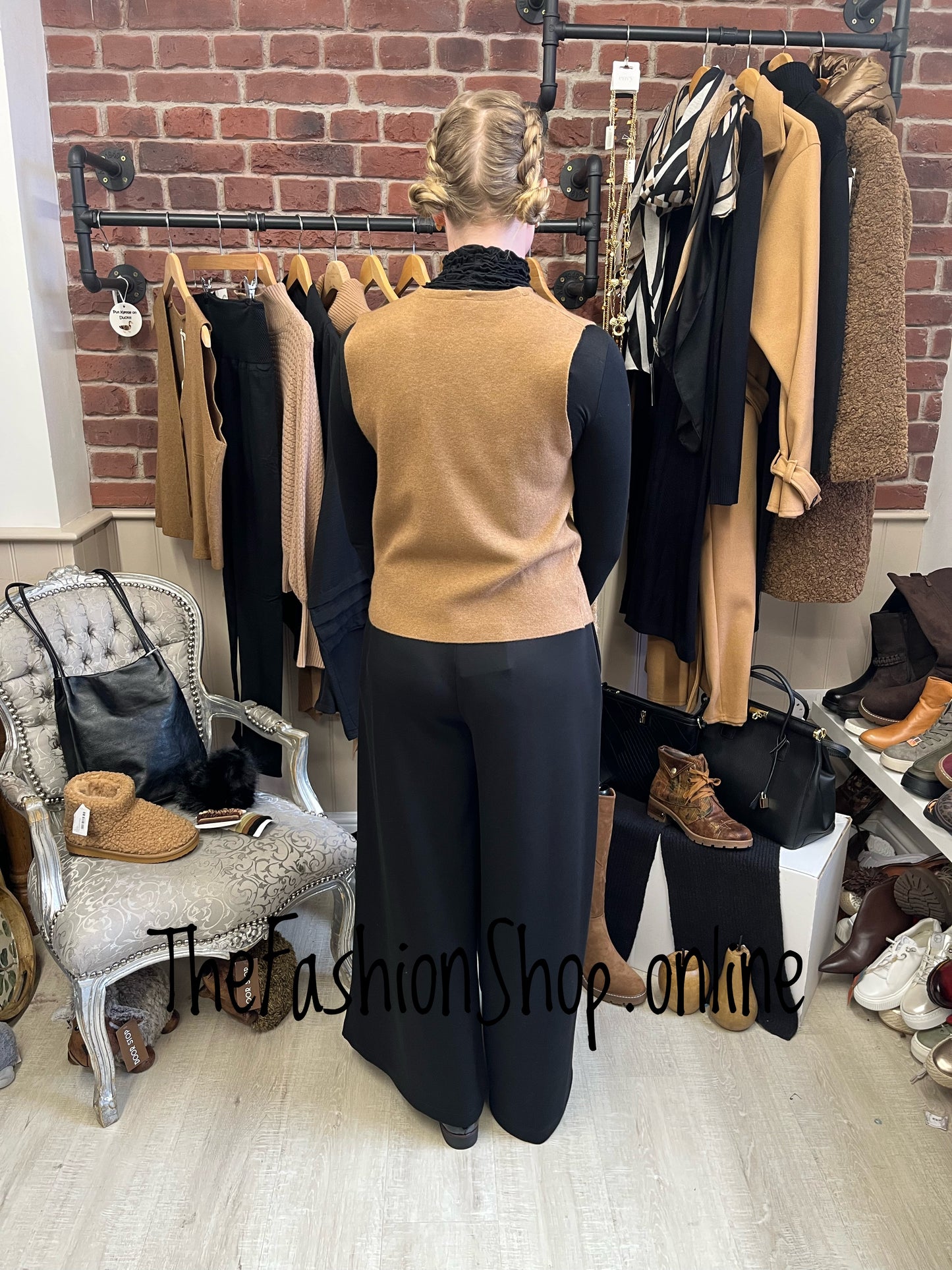 Sienna Black Dress Trouser 8-18