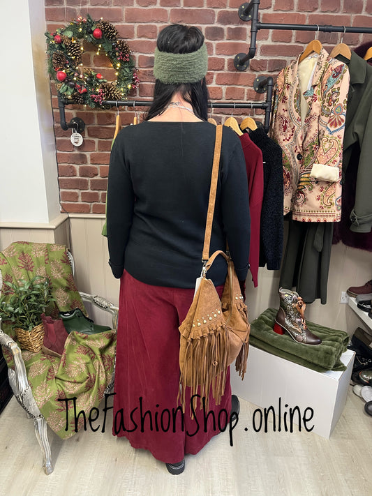 Willow black soft jumper 10-16