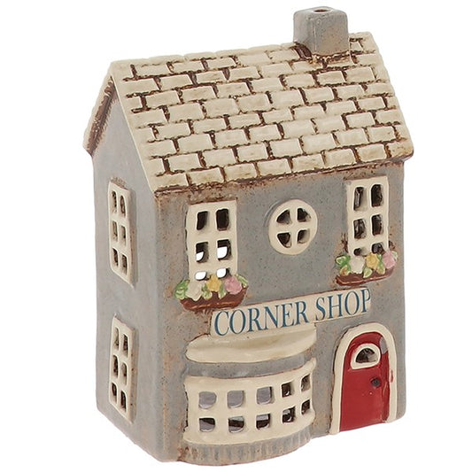 Village Pottery Corner Shop Tealight