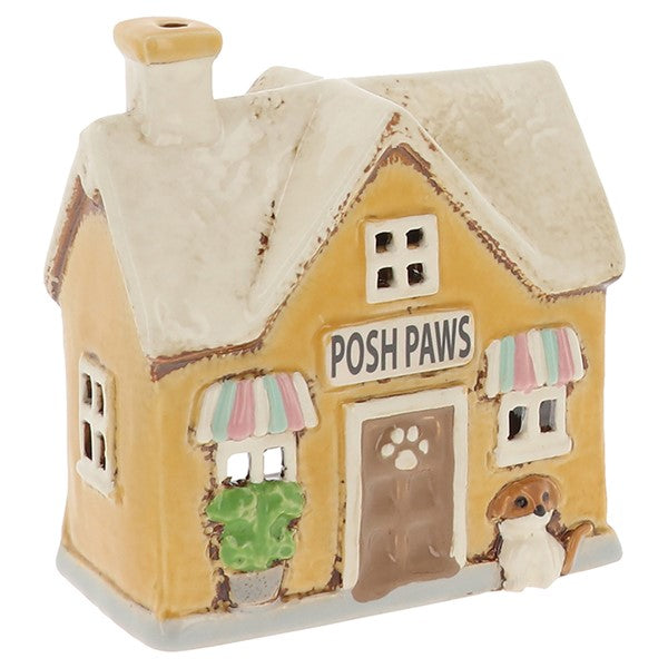 Village Pottery Posh Paws Tealight