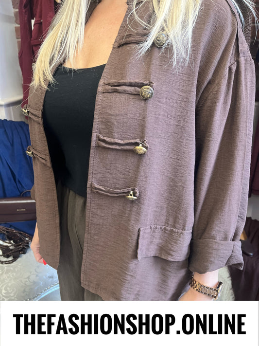 Melissa brown military jacket 8-14
