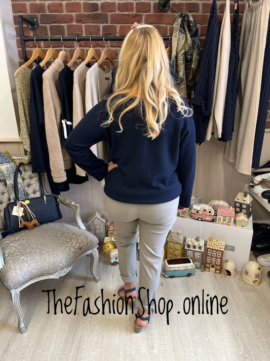 Dina navy soft jumper 10-16