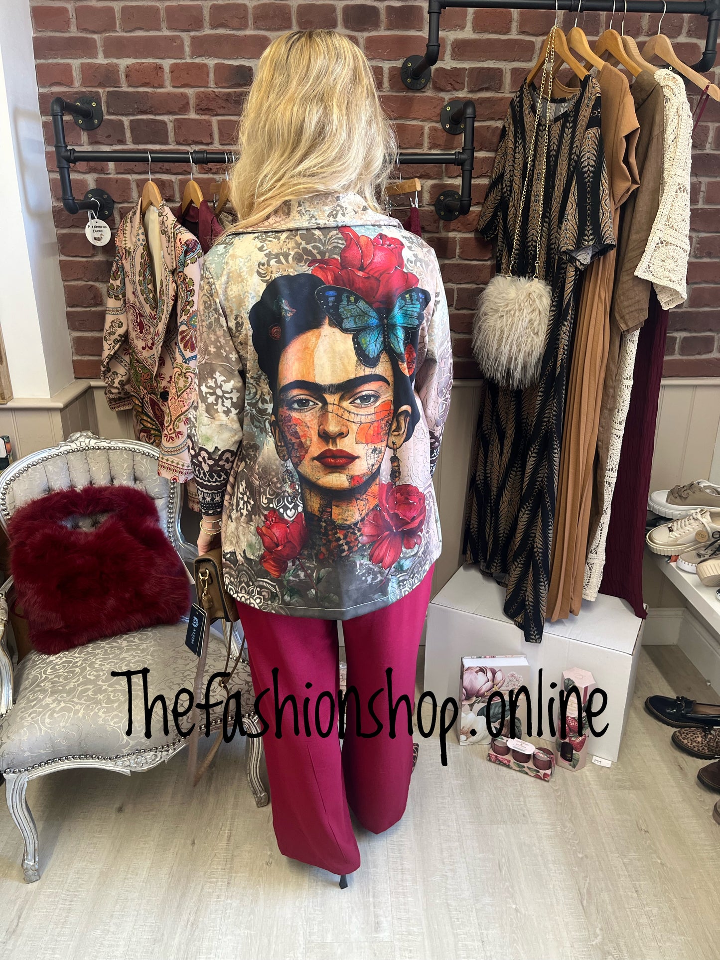 Frida Kahlo jacket 8-14