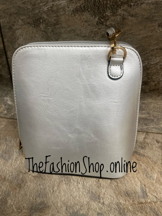 Rosie silver chic bag