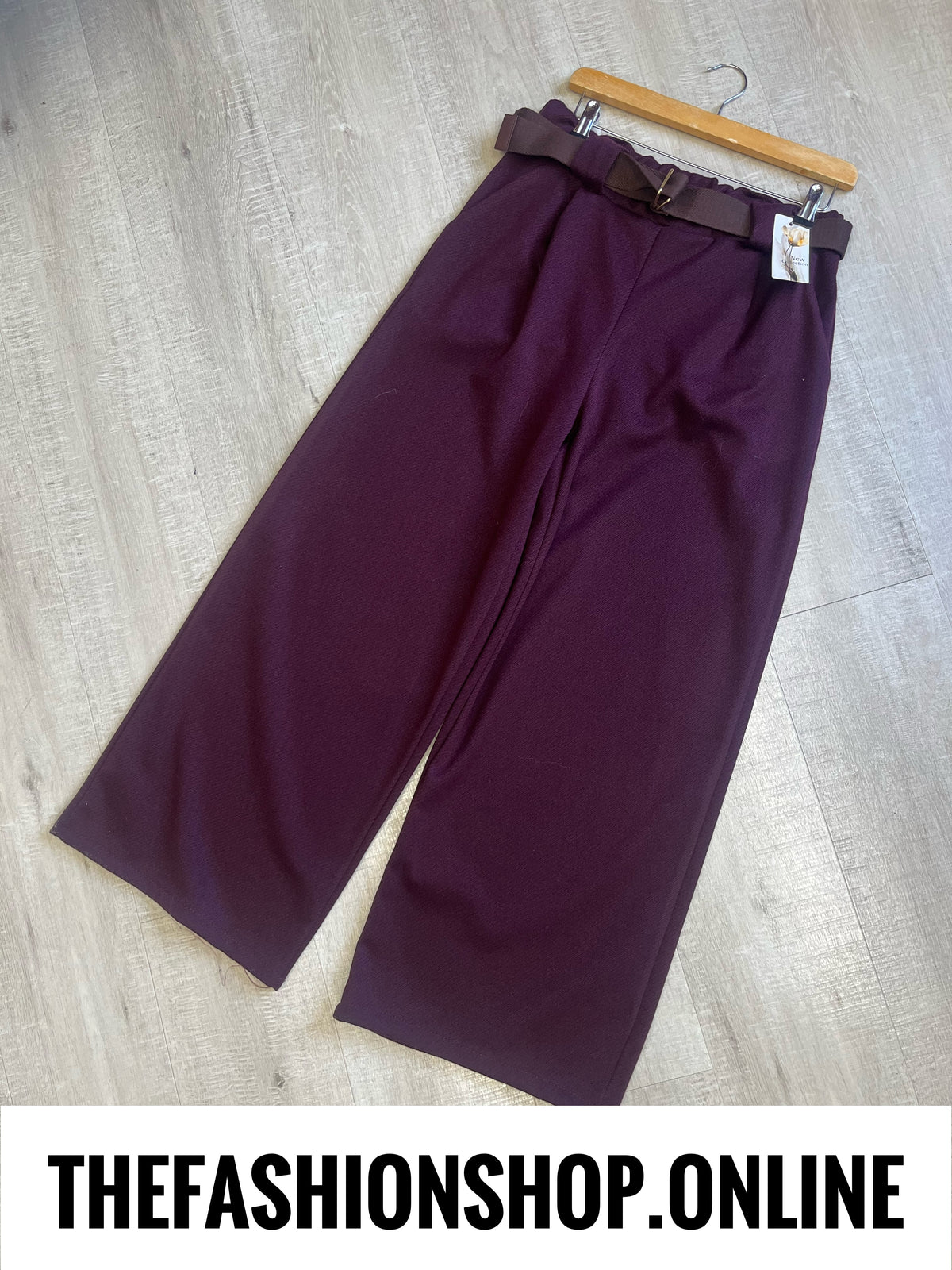The Balmoral Trousers in Damson 8-14