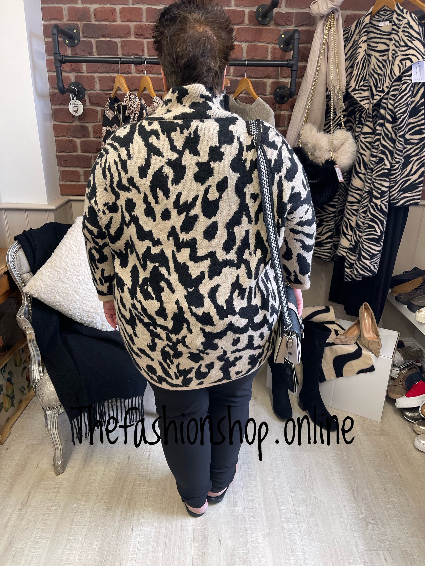 Jenna wool mix high low jumper 14-22