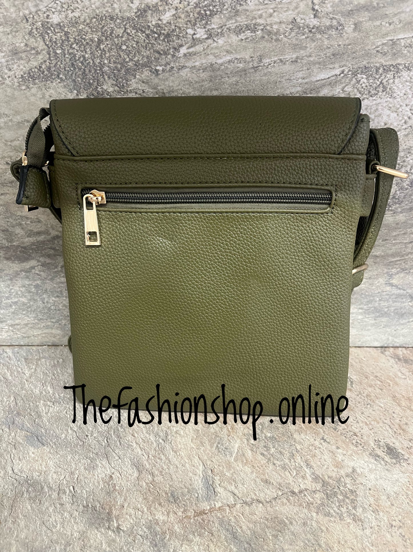 Rhonda Khaki Shoulder Bag