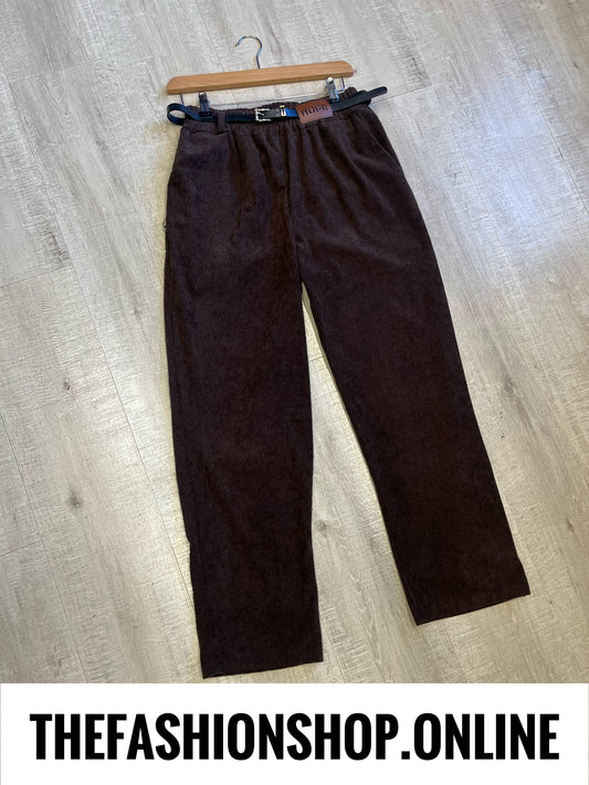 Cody brown cord trousers 8-14