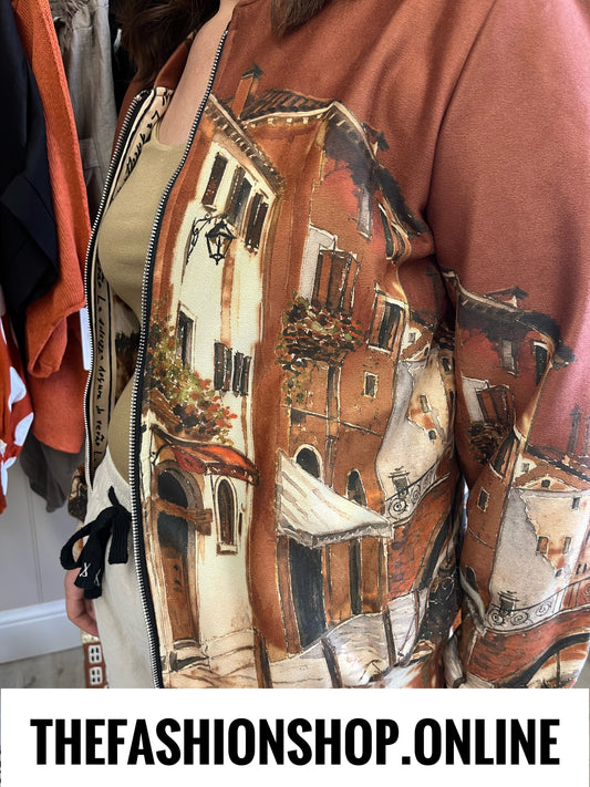 Danni cinnamon scenic jacket 8-12