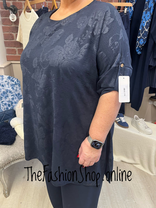 Maria navy swing top 16-22