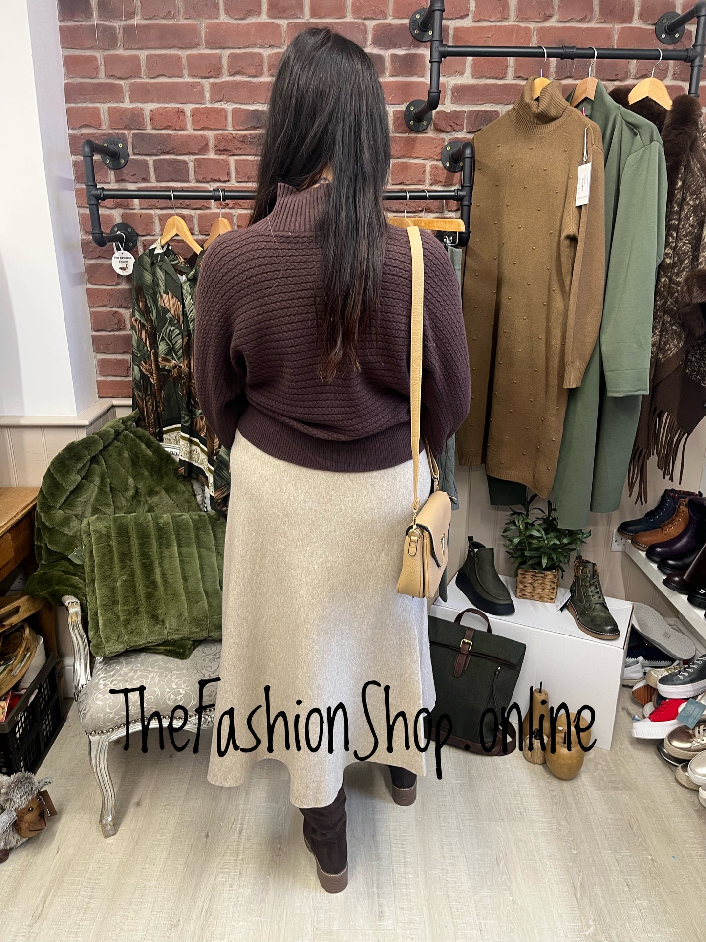 Colette brown jumper 8-14