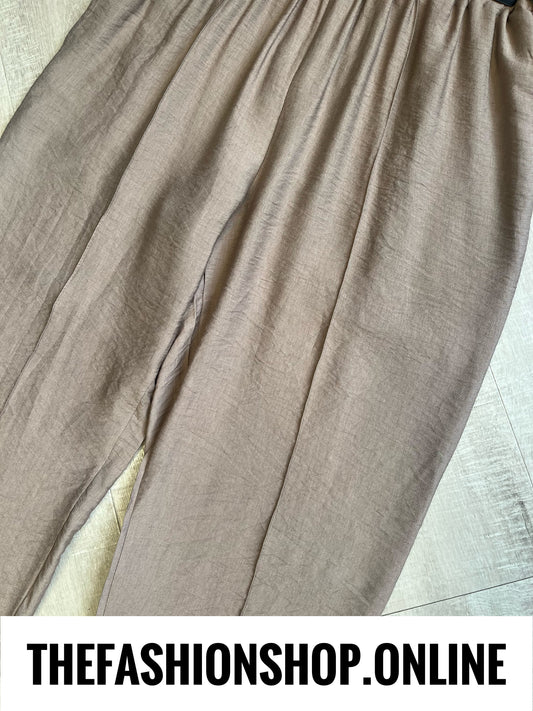 Danni mocha seam front trousers 10-16