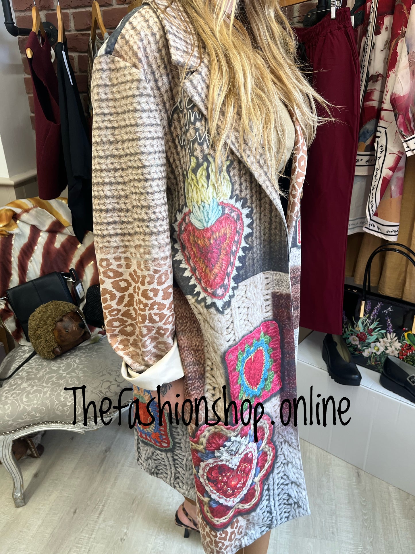 Carmen Love duster jacket 8-18