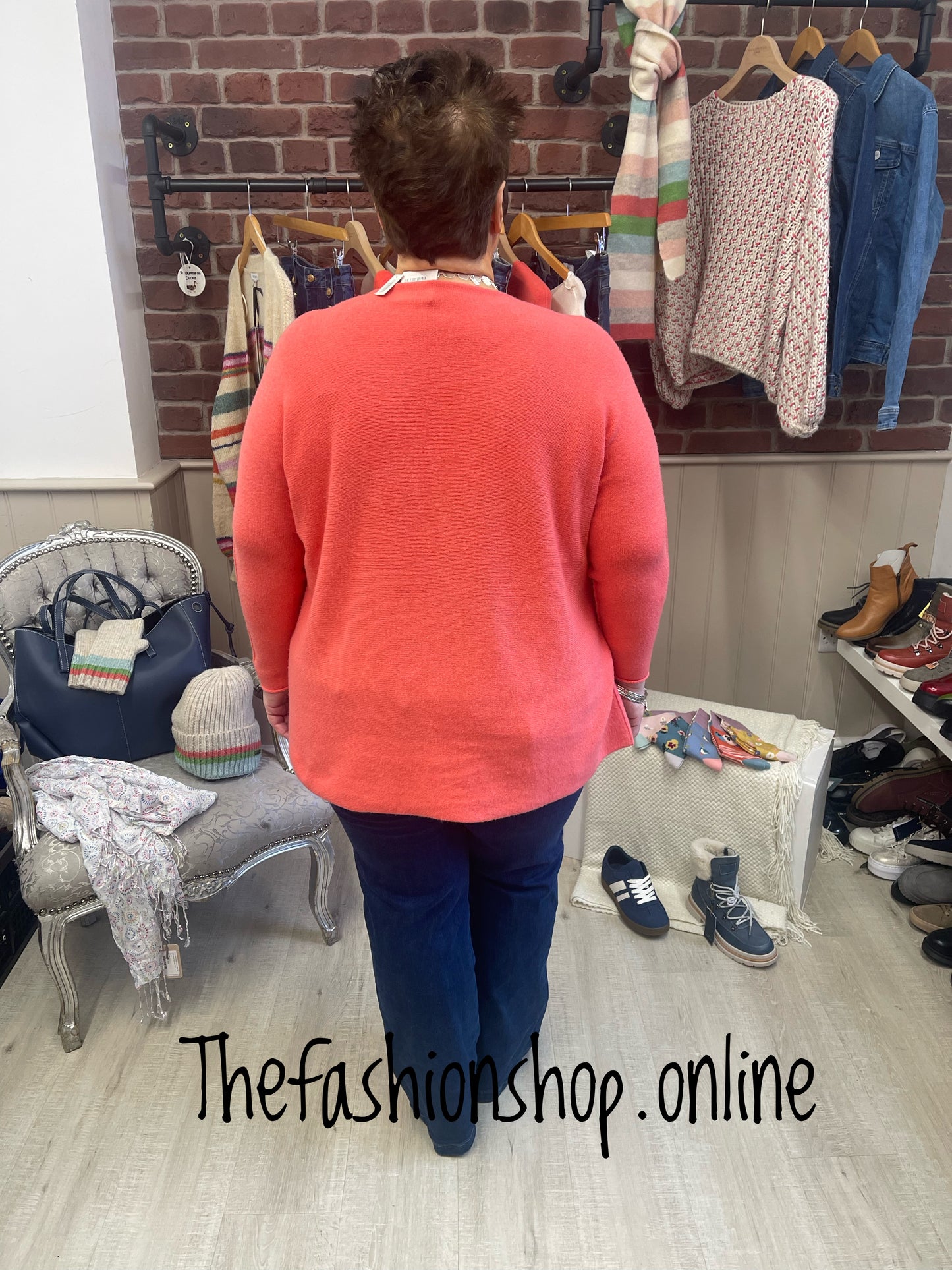 Luna coral wool mix jumper 14-22