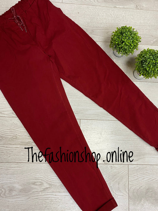 Wine classic magic trousers (reg) 12-18