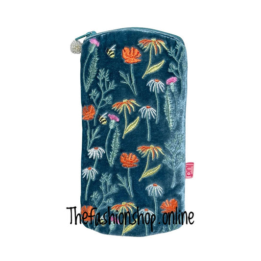Lua Meadow Glasses Case - Teal