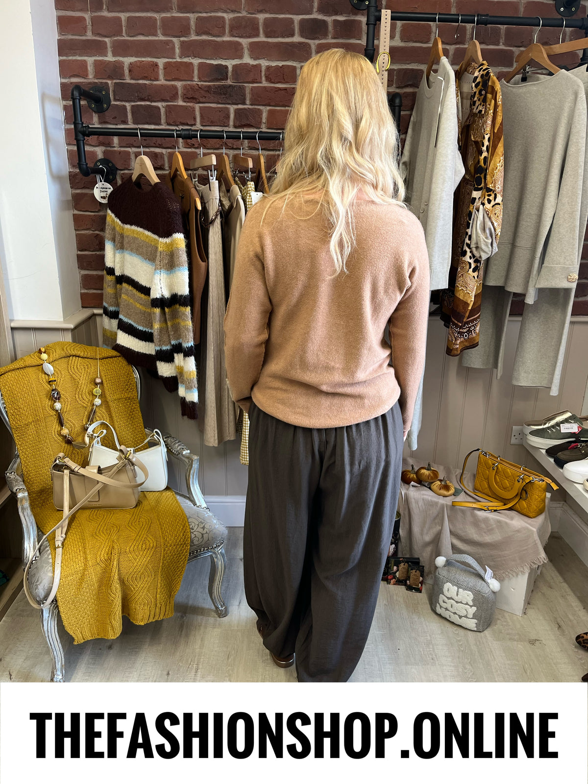 Amy camel soft jumper 8-16