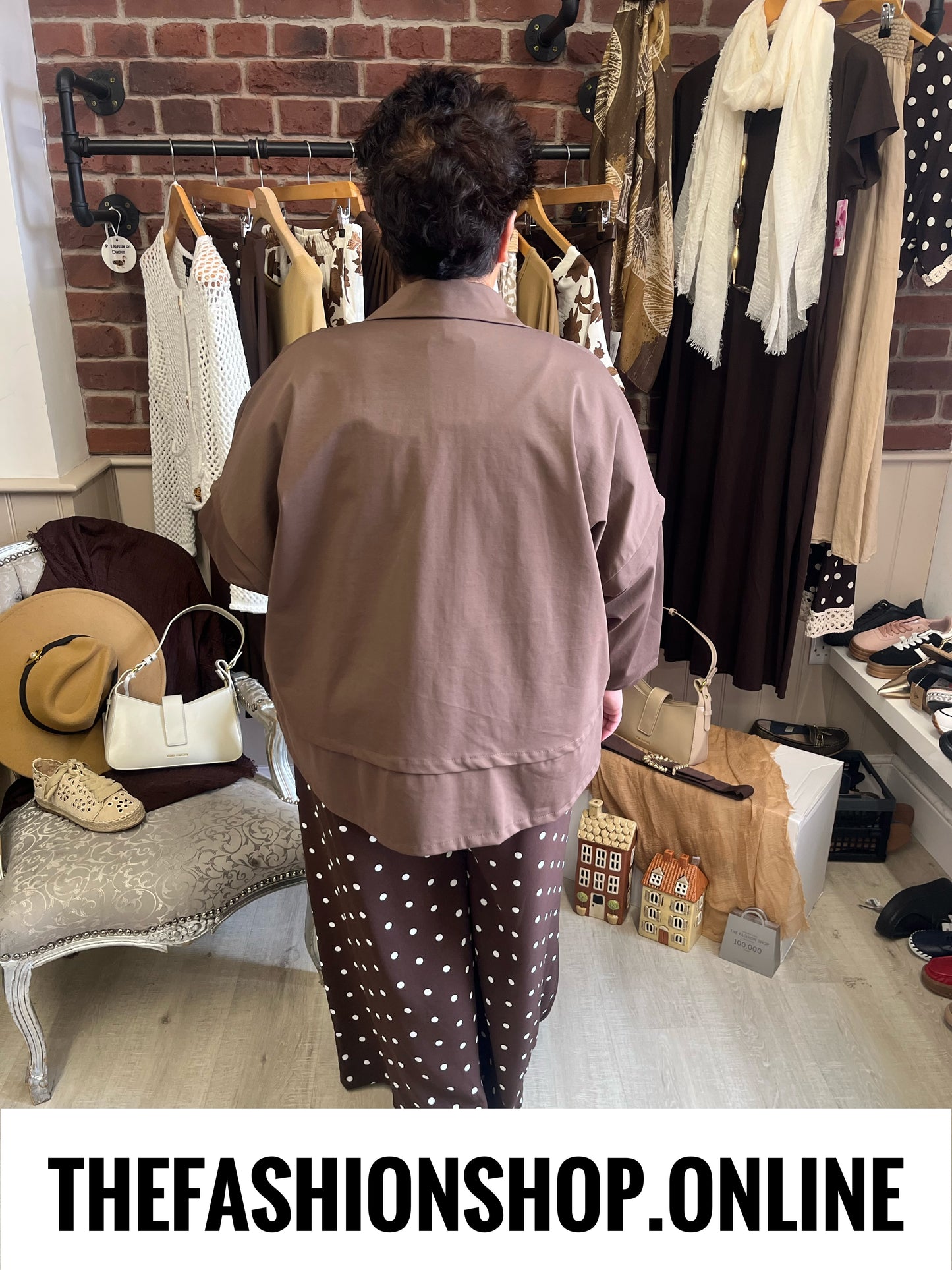 Renee brown jacket 14-20