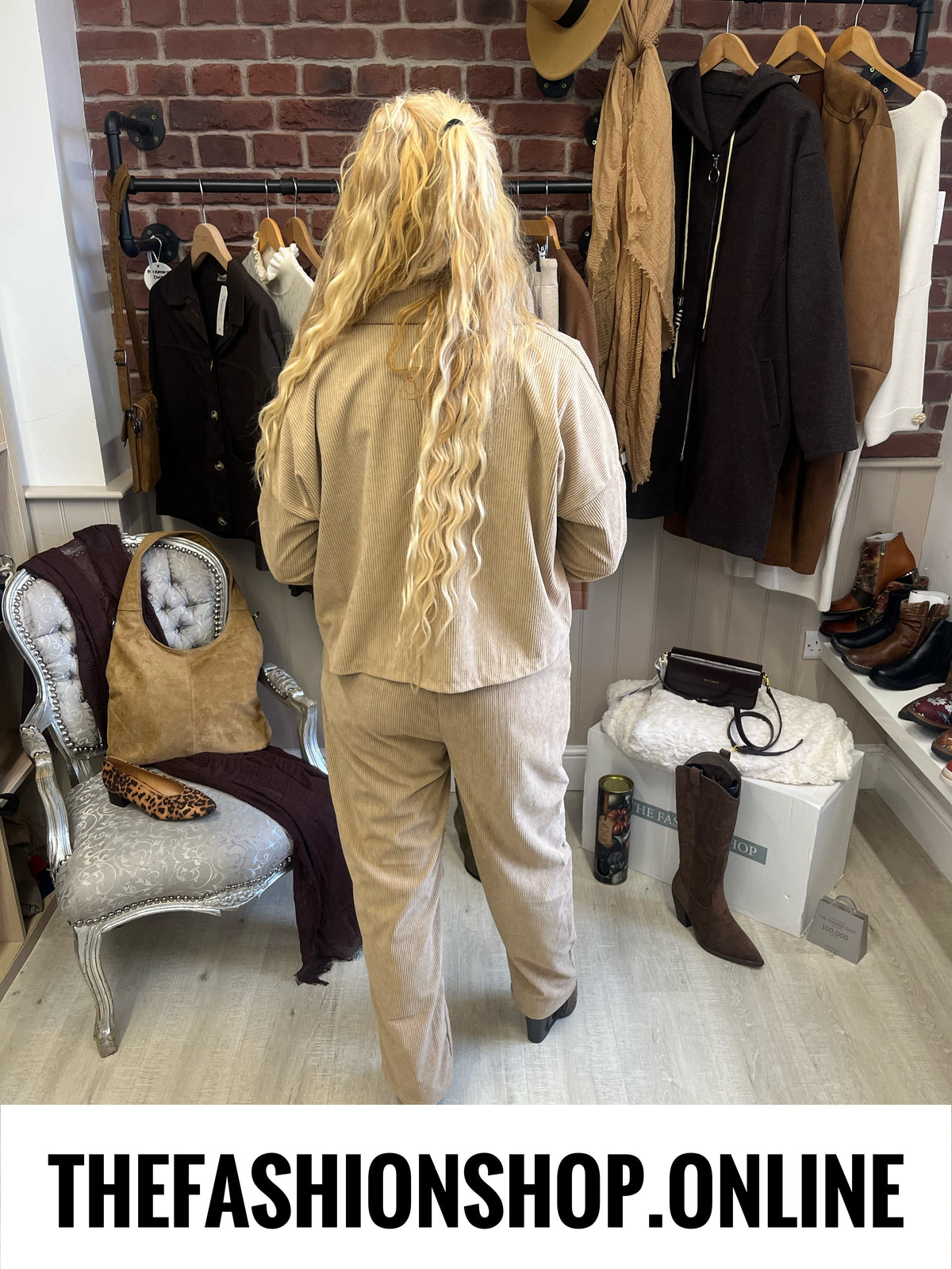Cody camel cord jacket 8-14