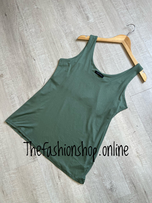 Chelsea khaki soft vest 8-14 and 16-18