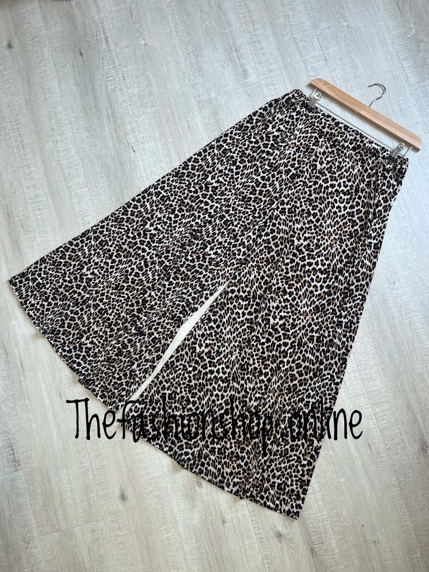 Luna leopard print trousers 14-20