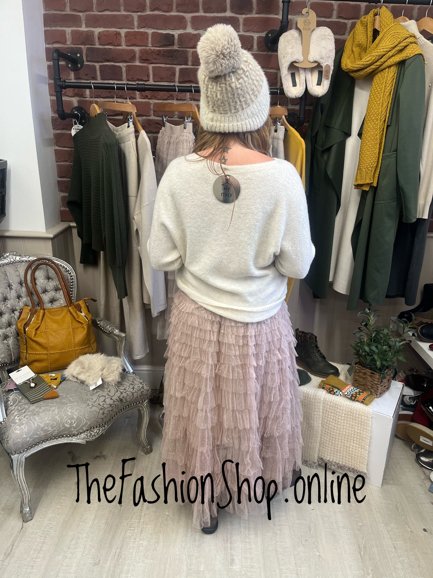 Kara Cream Knit Jumper 12-16