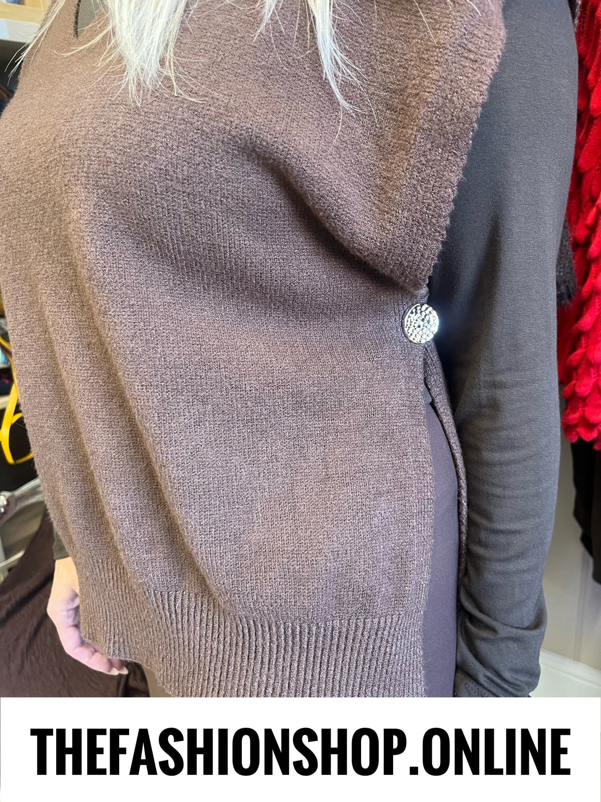 Celia brown layering knit 8-16