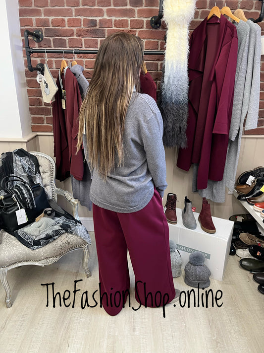 Lydia charcoal cashmere mix jumper 10-16