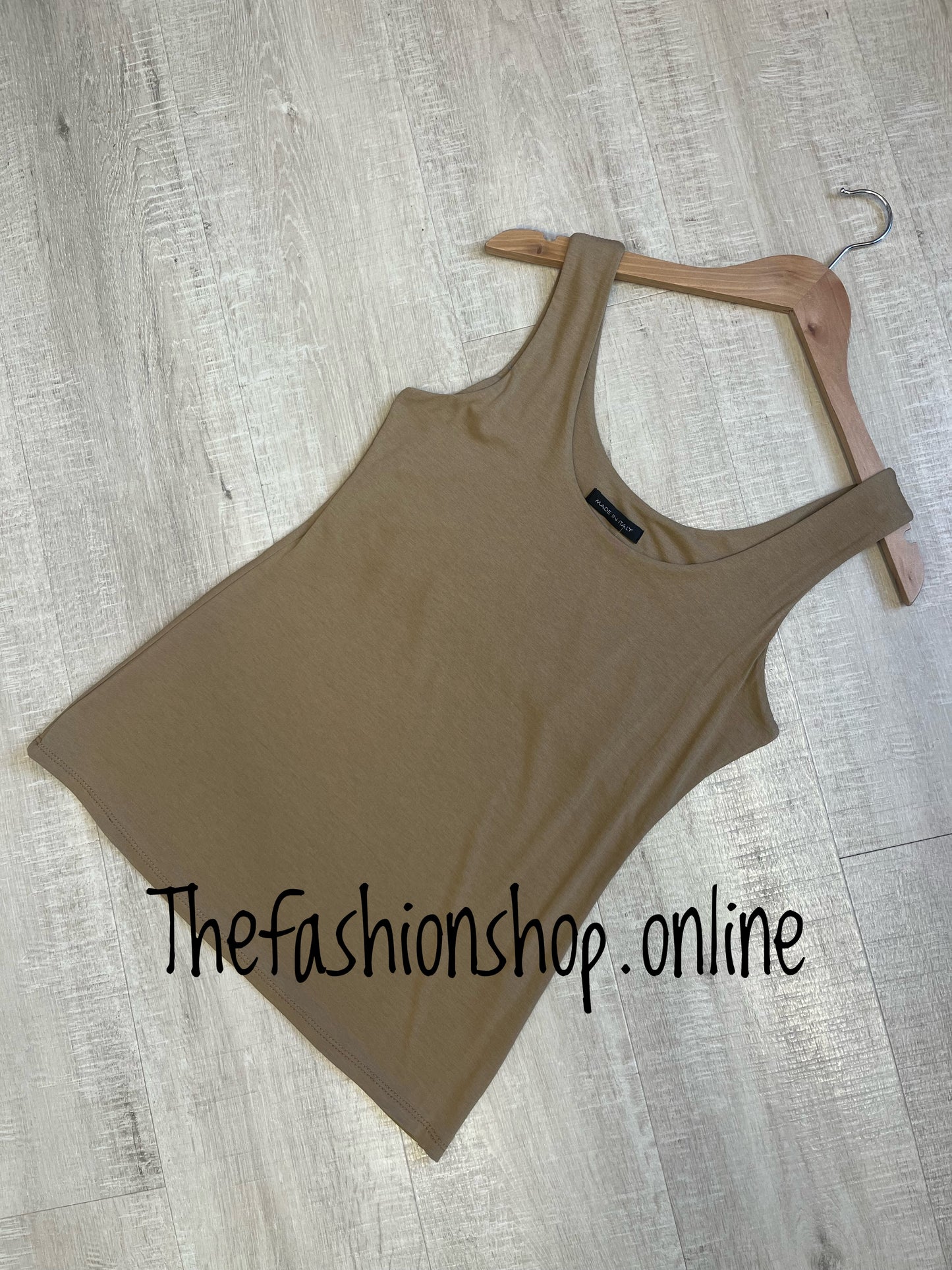 Chelsea camel soft vest sizes 8-14 and 16-18
