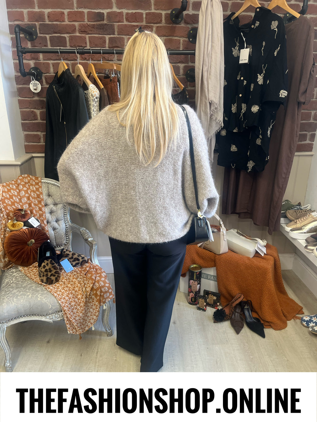 Cameron black wonderful fit straight leg trousers sizes 8-16