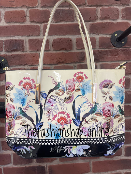 Exotic garden bag in Cream