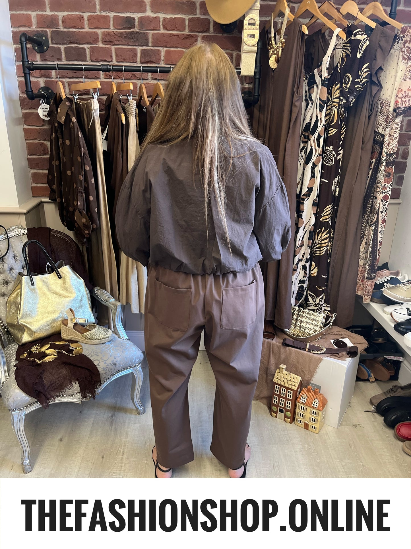 Lucy brown trousers 10-18
