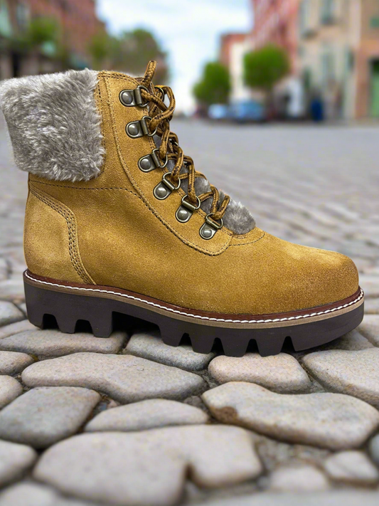 Ravel tan suede Ventry ankle boot sizes 4-8