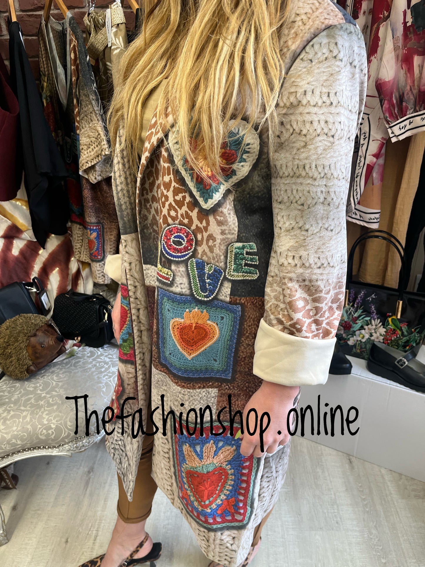 Carmen Love duster jacket 8-18