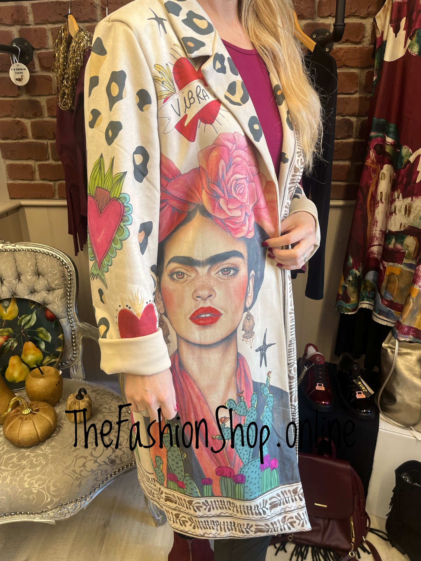 Carmen heart duster jacket 8-18