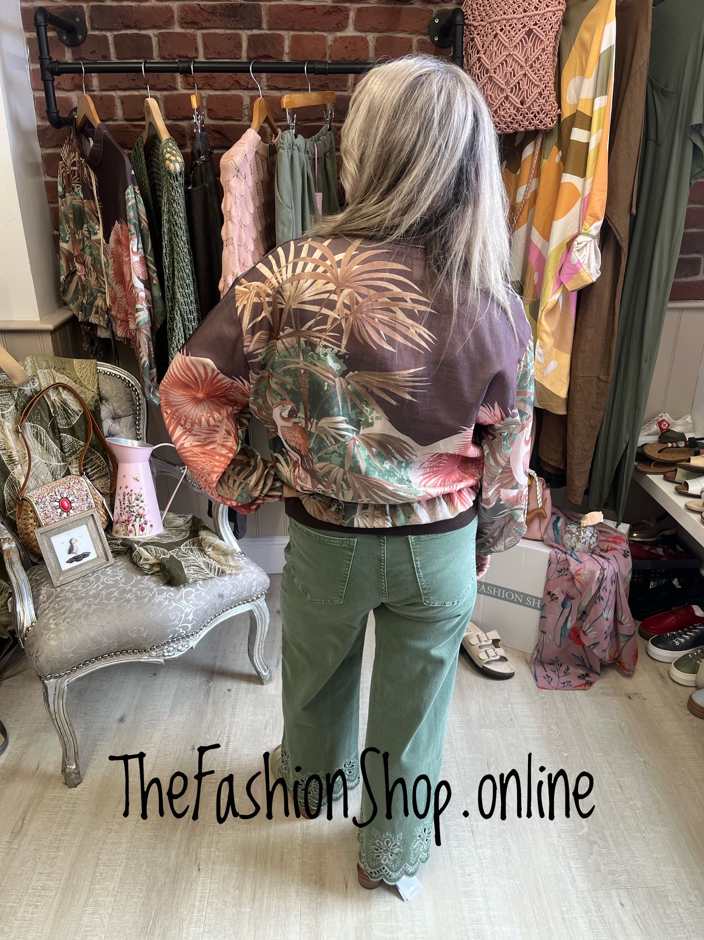 Phoebe exotic lightweight jacket 8-14