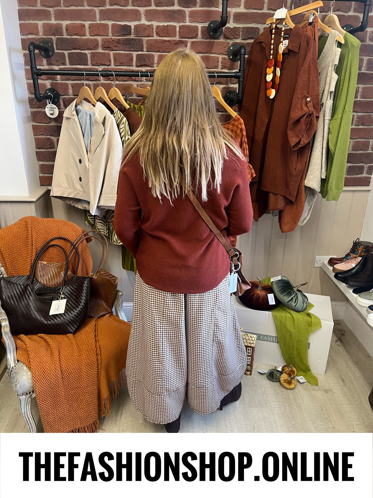 Amy rust soft jumper 8-16