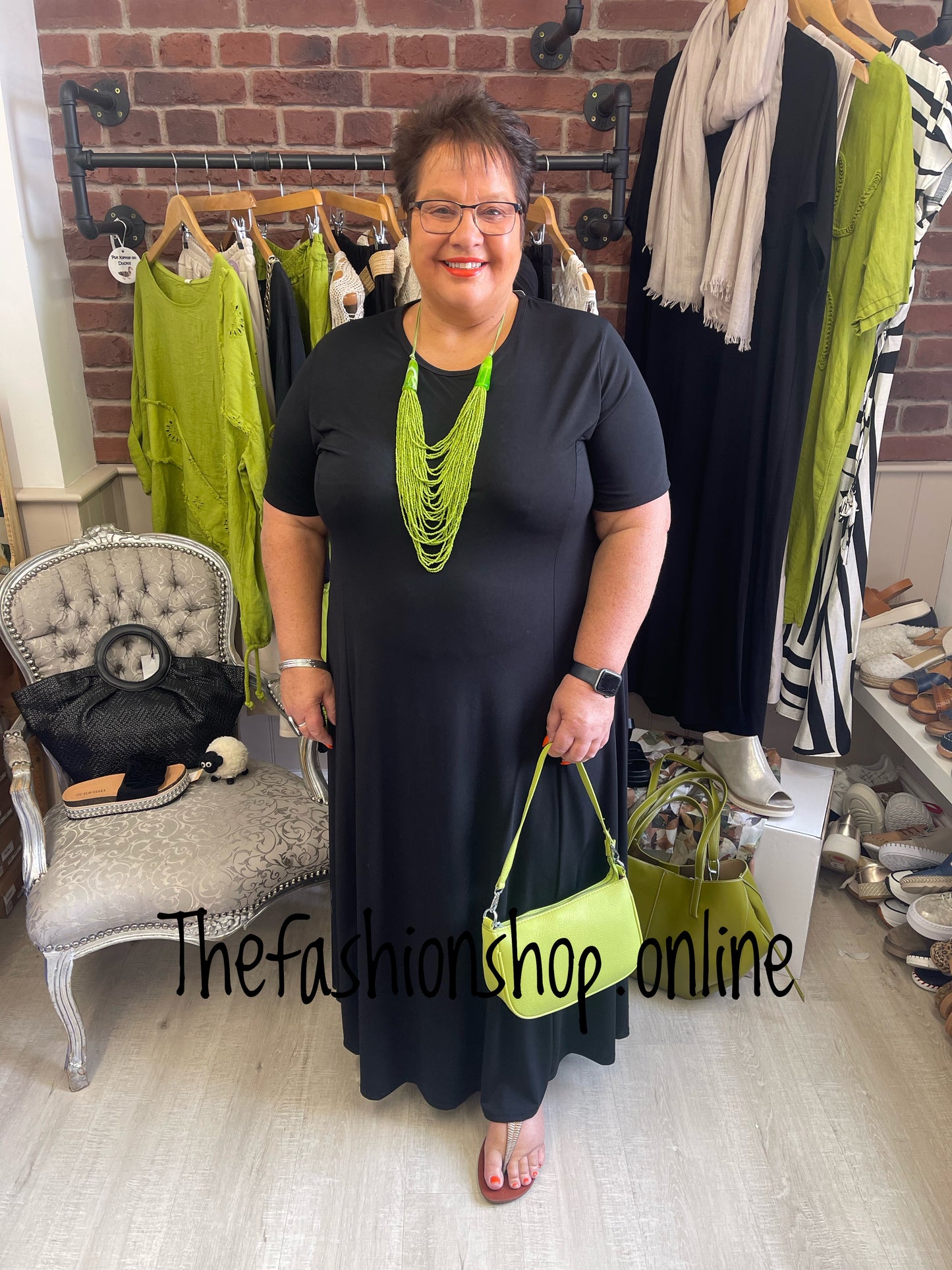 Sasha black dress 18-24
