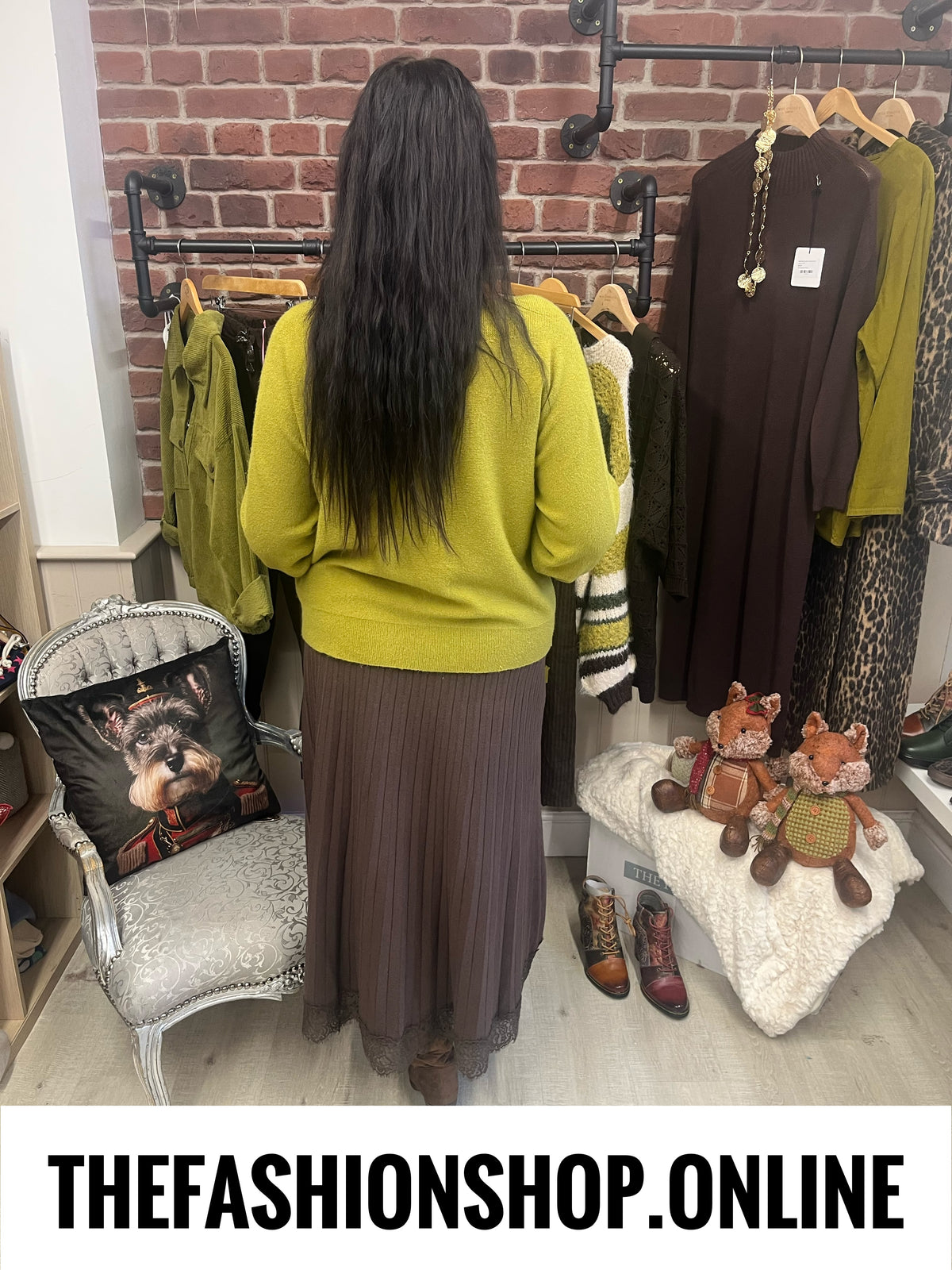 Nicole olive jumper 10-18